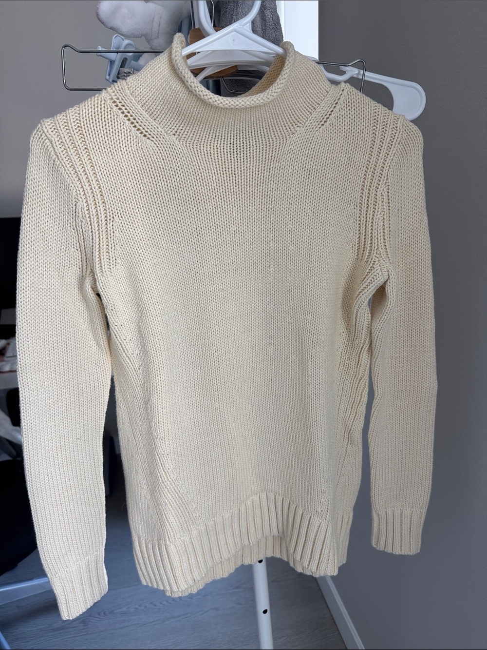 J.Crew Cream Roll Neck Women’s Sweater